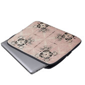 Dinking van pasteltwieken voor laptoptas laptop sleeve (Voorkant onderkant)