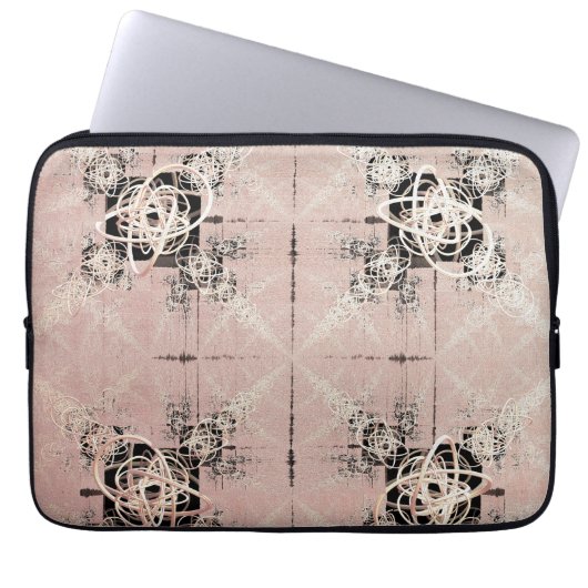 Dinking van pasteltwieken voor laptoptas laptop sleeve (Voorkant)