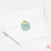 Dinkle Design Ronde Sticker (Envelop)