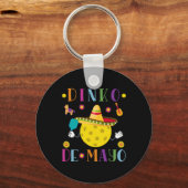 Dinko De Mayo Grappig Cinco De Mayo Grappig Pickle Sleutelhanger (Voorkant)