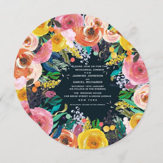 Dinkringloop, geverfd kaart (Voorkant / Achterkant)