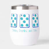 Dinks, Drinks & Dots / Pickleball Mahjong op maat (Voorkant)