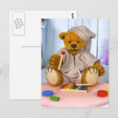 Dinky Beer met Xylophone Briefkaart (Voorkant / Achterkant)