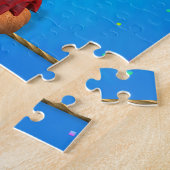 Dinky Beren balancing Clown Legpuzzel (Zijkant)