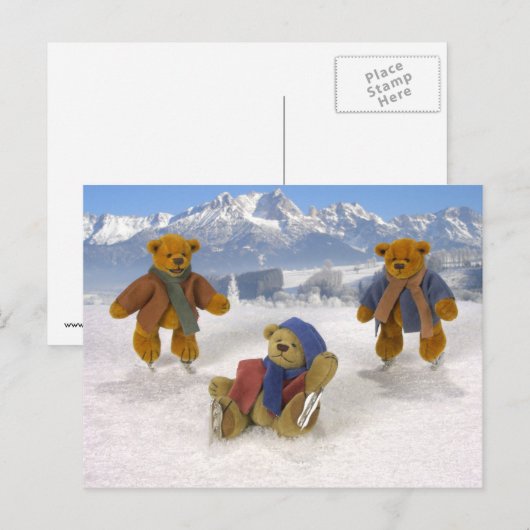 Dinky Beren Briefkaart (Voorkant / Achterkant)