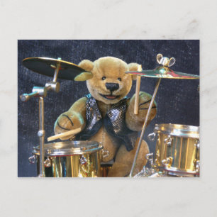 Dinky Beren Drummer Briefkaart