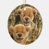 Dinky Beren Farmer Kinder Keramisch Ornament (Links)