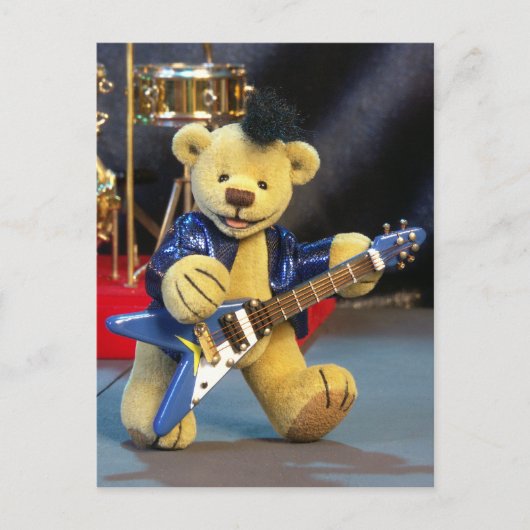 Dinky Beren Guitarist Briefkaart (Voorkant)