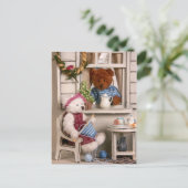 Dinky Beren: Het Leven van het land Briefkaart (Staand voorkant)