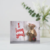 Dinky Beren: Liefde Briefkaart (Staand voorkant)