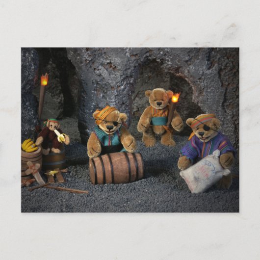 Dinky Beren: Little Pirates Briefkaart (Voorkant)