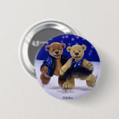 Dinky Beren op ijs Ronde Button 5,7 Cm (Voorkant /achterkant)