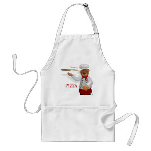 Dinky Beren Pizza Baker Standaard Schort
