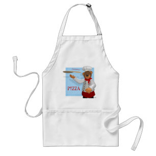 Dinky Beren Pizza Baker Standaard Schort
