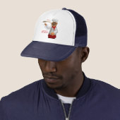 Dinky Beren Pizza Baker Trucker Pet (In situ)