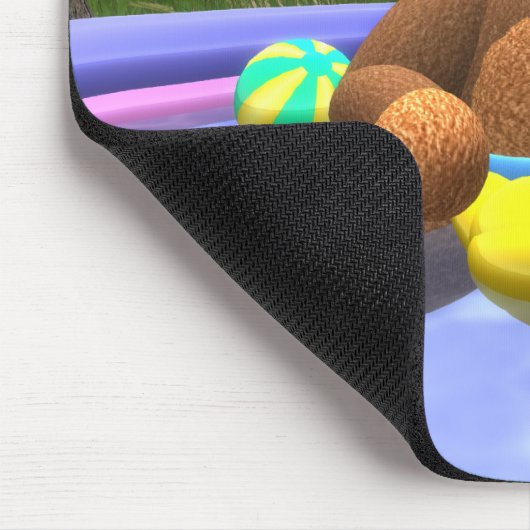 Dinky Beren: Pool Fun Muismat (Hoek)