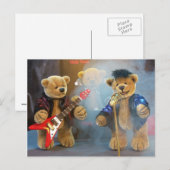 Dinky Beren Rockband Briefkaart (Voorkant / Achterkant)