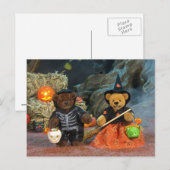 Dinky Beren Skeleton & Witch Briefkaart (Voorkant / Achterkant)
