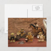 Dinky Beren: Wild West Life Briefkaart (Voorkant / Achterkant)