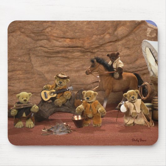 Dinky Beren: Wild West Life Muismat (Voorkant)