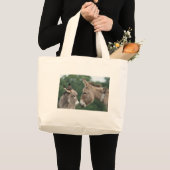 Dinky donkey grote tote bag (Voorkant (product))