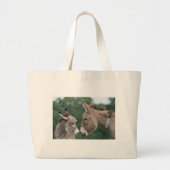 Dinky donkey grote tote bag (Voorkant)