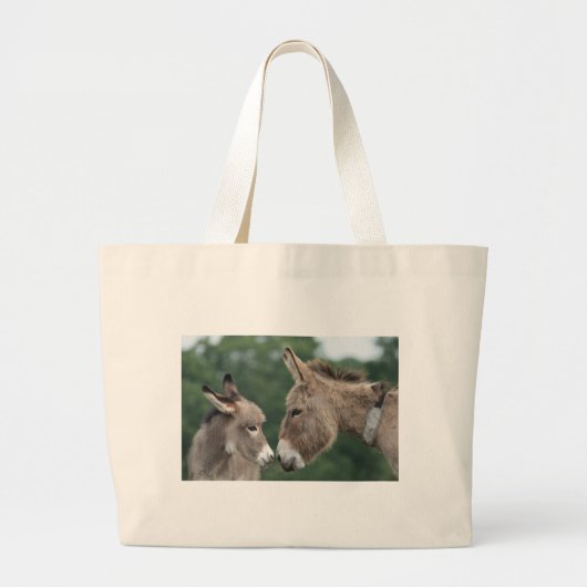 Dinky donkey grote tote bag (Voorkant)