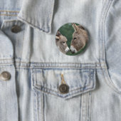Dinky donkey ronde button 5,7 cm (In situ)