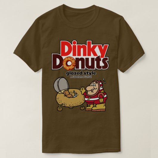 Dinky Donuts graan T-shirt (Design voorkant)
