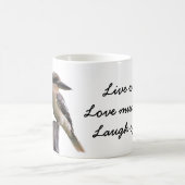 Dinky mok met een schattig kookaburaontwerp. (Center)