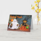 Dinky Spook & de Heks van Beren Kaart (Gele Bloem)