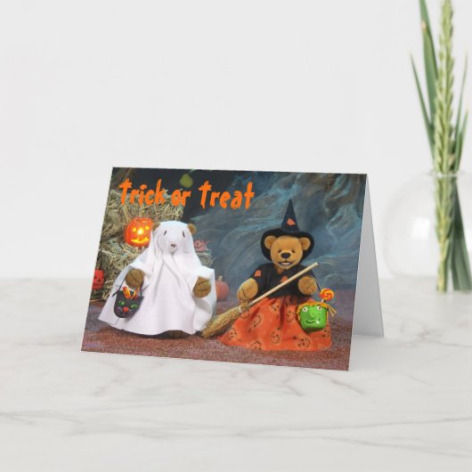 Dinky Spook & de Heks van Beren Kaart (Voorkant)