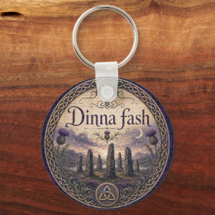 Dinna Fash Sassenach Schotse Hoogland Romantiek Sleutelhanger