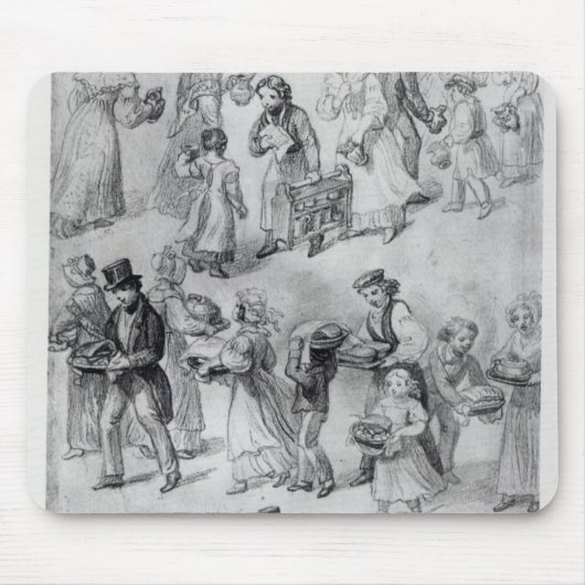 Dinner, 1841 muismat (Voorkant)