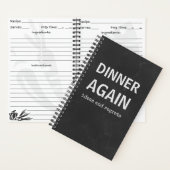 Dinner Again Receptenboek | Keuken Notitieboek (Binnen)