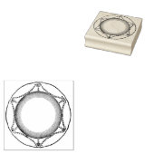  Dinner Bord Rubber Art Stamp Rubberstempel (Gestempeld)