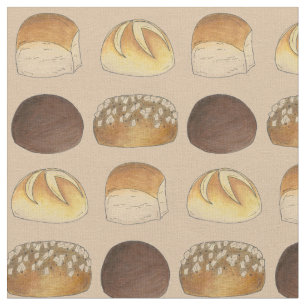 Dinner Bread Rolls Bun in het Oven-Baby shower Stof