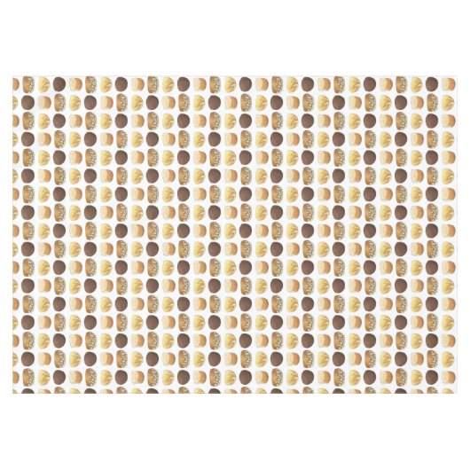 Dinner Bread Rolls Buns Bakery Baker Chef Foodie Tafelkleed (Voorkant (Horizontaal))