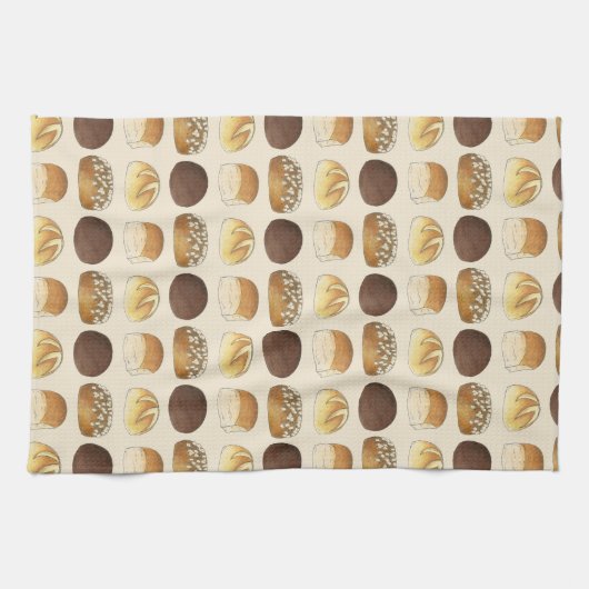 Dinner Bread Rolls Buns Bakery Baker Chef Foodie Theedoek (Horizontaal)