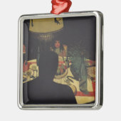 Dinner by Lamplight, 1899 Metalen Ornament (Links)