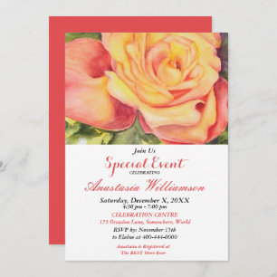 DINNER CELEBRATION INVITE KAART