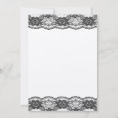 Dinner (champagne) voor de repetitie Delicate and  Kaart (Achterkant)