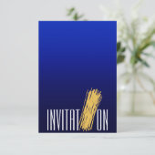 Dinner Cooking Party Italiaans Spaghetti Marine Kaart (Staand voorkant)