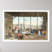 Dinner gehouden te Delphi ter ere van de schilder  Poster (Voorkant)