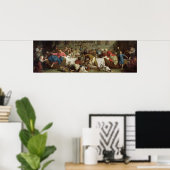 Dinner in the House of Simon, 1737 Poster (Thuiskantoor)