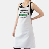 Dinner Loading progress bar grappige BBQ-kokerkok Schort (Insitu)