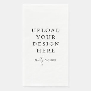 Dinner Napkin - 4,43 x 7,75 inch - Rechthoek Servet