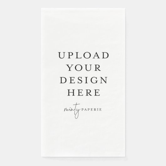 Dinner Napkin - 4,43 x 7,75 inch - Rechthoek Servet (Voorkant)