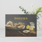 Dinner Party Casual Uitnodiging Kaart (Staand voorkant)