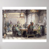 Dinner Party in Mandarijns House, uit 'China in